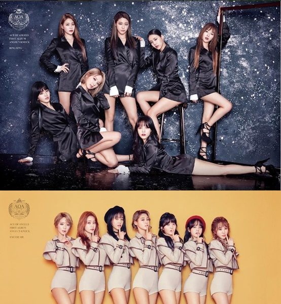 AOA ปล่อยภาพทีเซอร์2สไตล์ ‘แบล็คชิค’ vs ‘เยลโล่ว์เซ็กซี่’ ดับเบิ้ลไตเติ้ล ‘Bing Bing’ vs ‘Excuse Me’