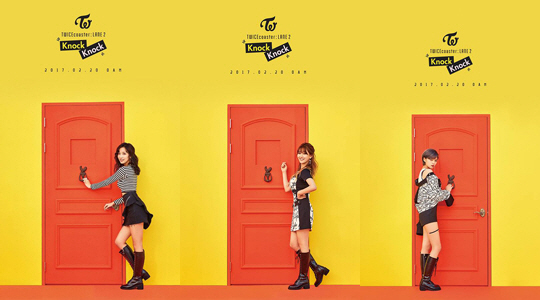 TWICE มินะ (Mina), จีฮโย (Jihyo), จองยอน (Jungyeon) ปล่อยภาพทีเซอร์เคาะประตู ‘Knock Knock’