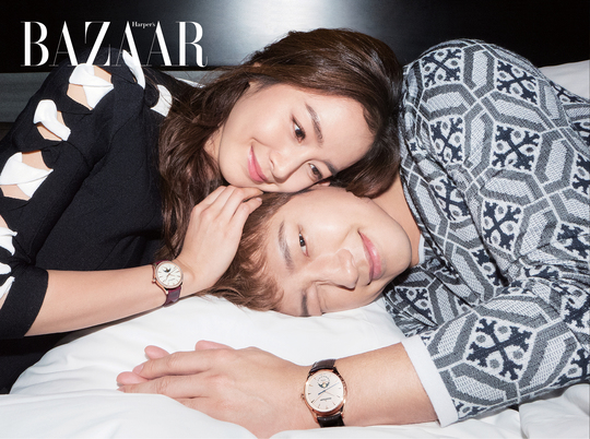 เรน (Rain) ♥ คิมแทฮี (Kim Tae Hee) เผยภาพคู่รักใน BAZAAR