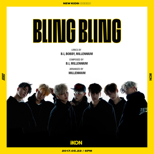 iKON คัมแบ็คไตเติ้ล ‘BLING BLING’ 22 พ.ค.นี้