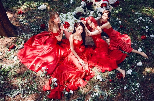 9muses ปล่อยภาพคัมแบ็คสวมเดรสแดงสุดงาม กับมินิอัลบั้ม IDENTITY