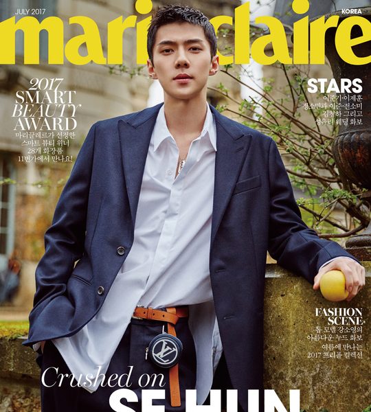 EXO เซฮุน (SEHUN) อวดเสน่ห์อ่อนโยนใน Marie Claire