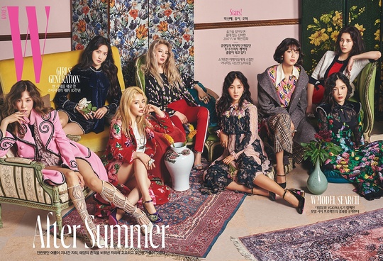 โซนยอชิแด (SNSD) โชว์แฟชั่นฉลองเดบิว 10 ปี ใน W KOREA