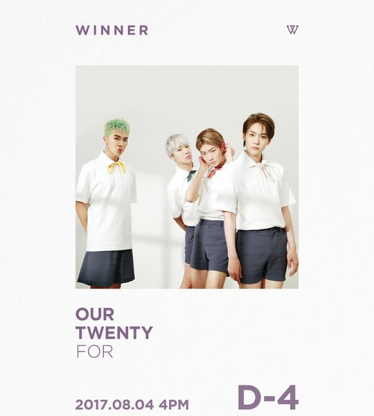 WINNER อวดเสน่ห์ความงามแบบเด็กหนุ่ม ในโปสเตอร์ COMEBACK D-4