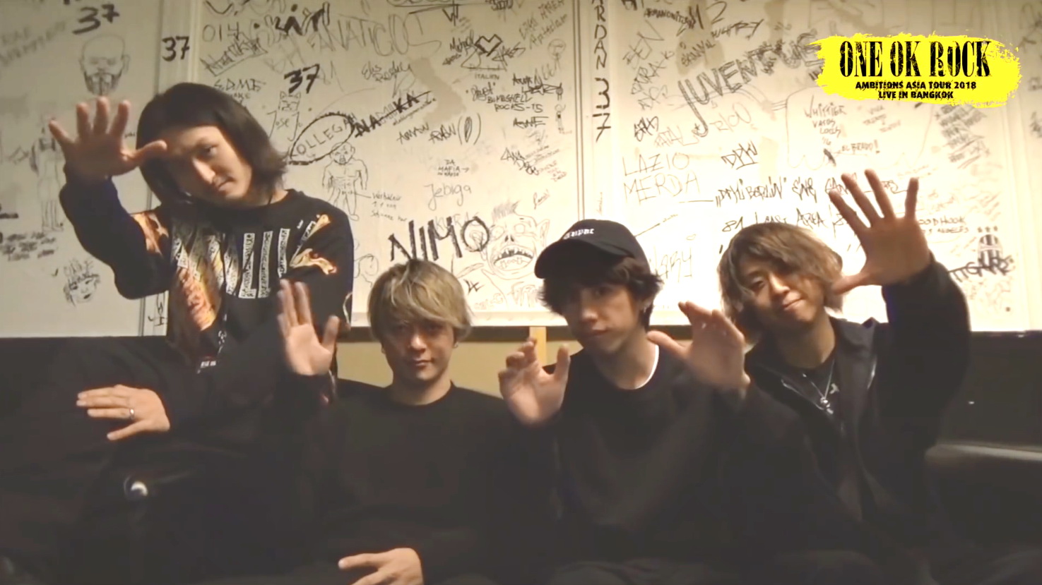 Video Message – ONE OK ROCK AMBITIONS ASIA TOUR 2018 Live in Bangkok by Avalon Live (4)