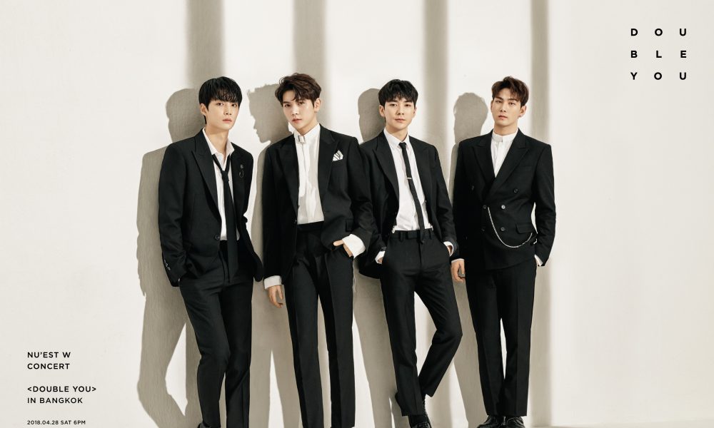 ตัวท็อปเกาหลี 4 หนุ่ม NU’EST W อัปเดตดีกรีหล่อแรงส่งภาพล่าสุดธีมคอนเสิร์ตซ้อมอ้อนแฟนคลับไทย