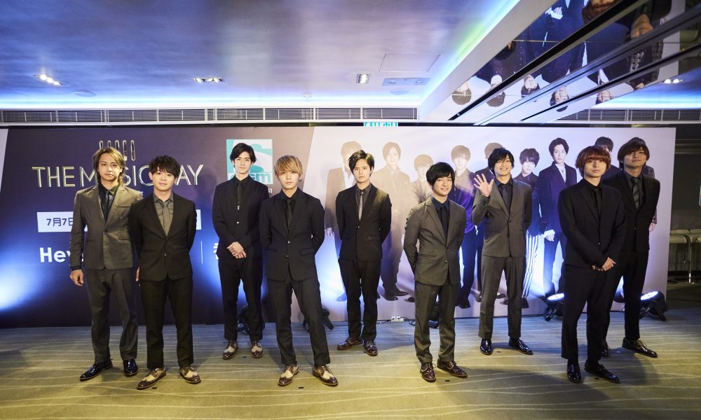 ภาพ Hey! Say! JUMP สดๆร้อนๆจากงานแถลงข่าวมหกรรมดนตรีอันยิ่งใหญ่ ‘THE MUSIC DAY Songs for You’ ส่งตรงมาจากฮ่องกง