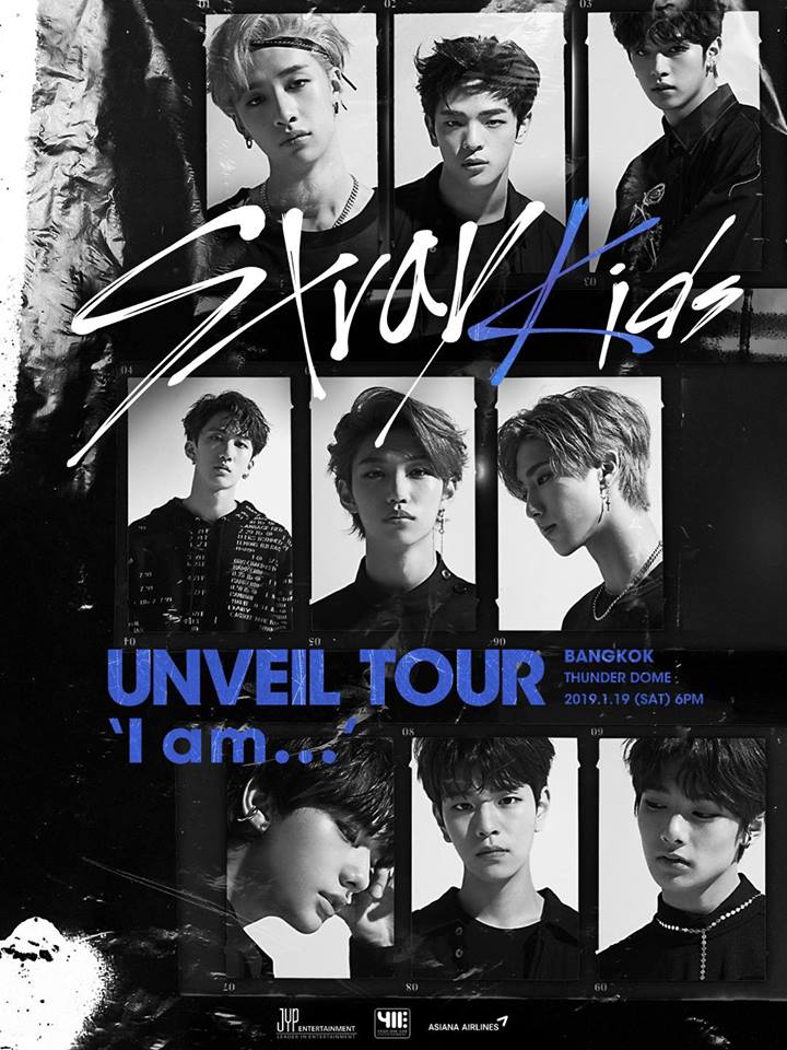 [Poster] Stray Kids UNVEIL TOUR ‘I am …’ IN BANGKOK